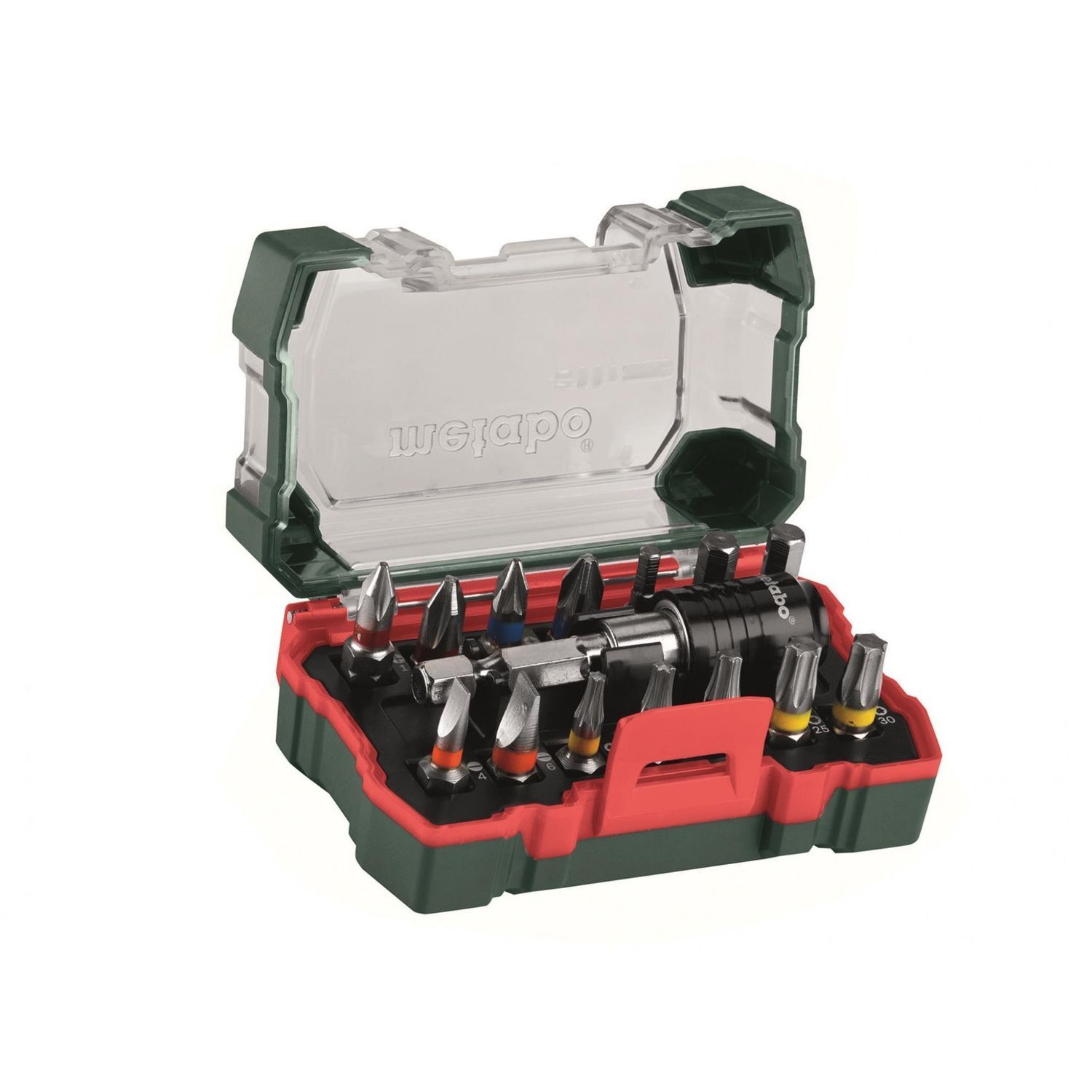 Metabo Bit Set, 15 Piece - Multi Colour