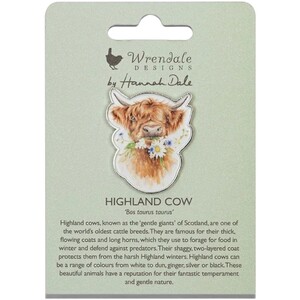 Highland Cow Pin Badge