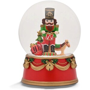 Widdop Gifts Nutcracker Snow Globe