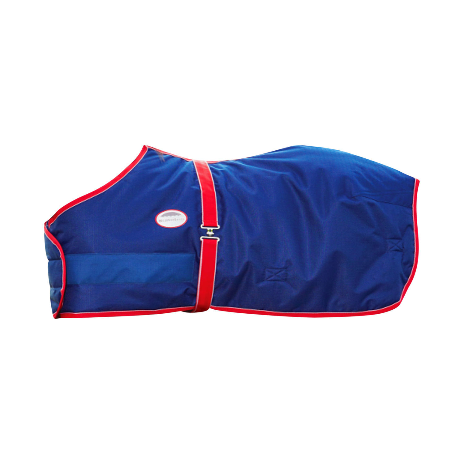 Weatherbeeta 1200D Foal Standard Neck Rug - Navy/Red/White