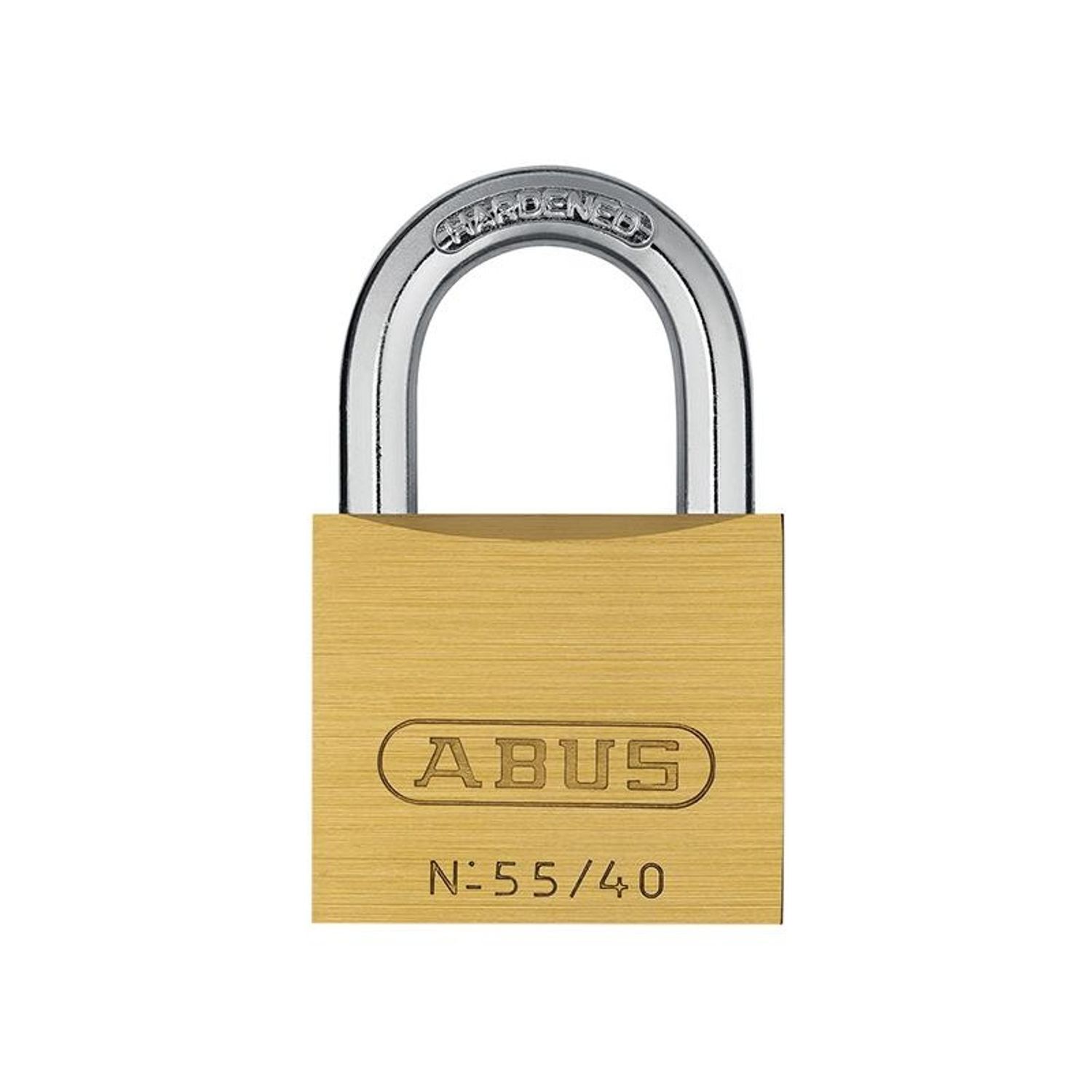 Abus Mechanical 55 Series Brass Padlock L - Multi Colour