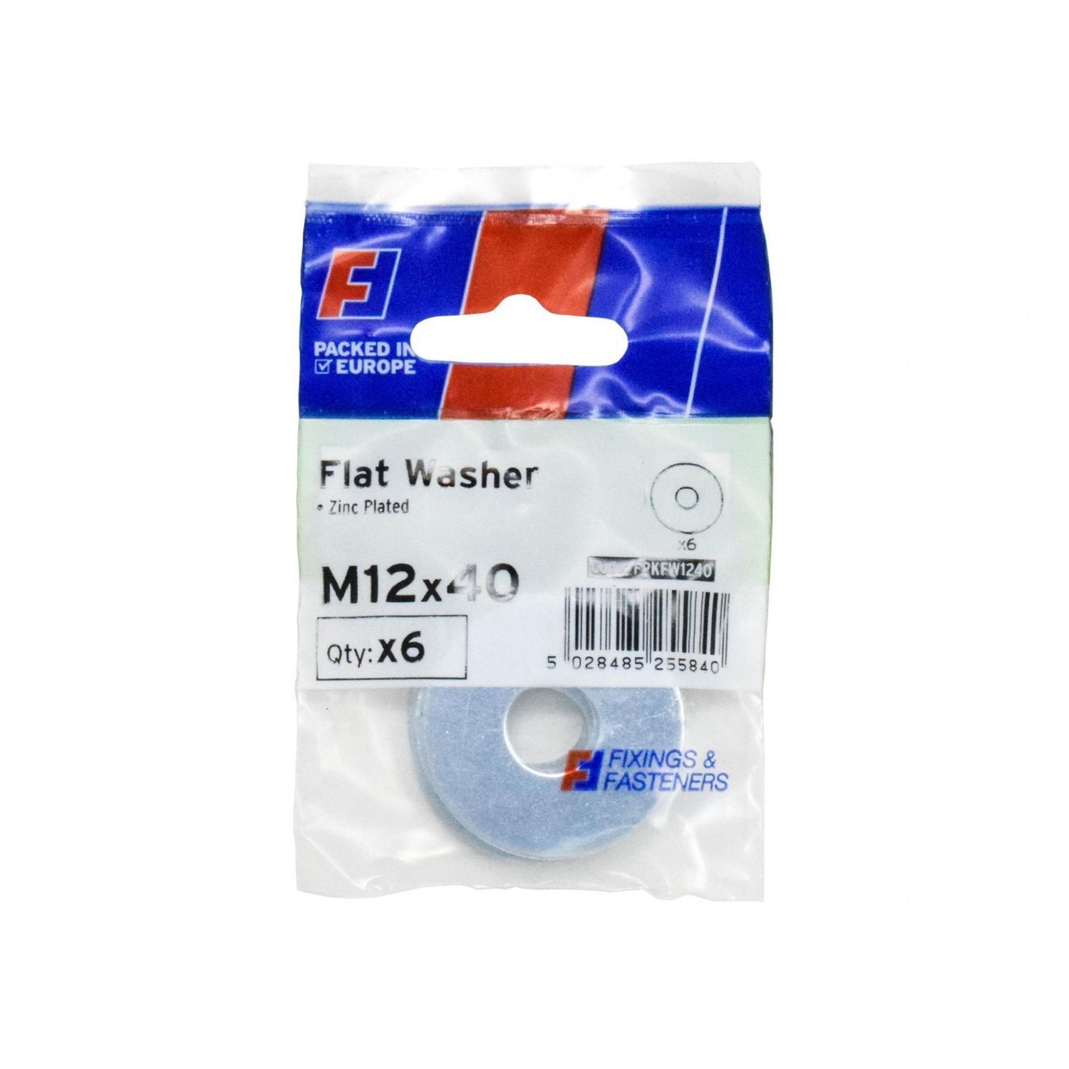Forgefix Flat Washers Zp, Forgepack B - Multi Colour