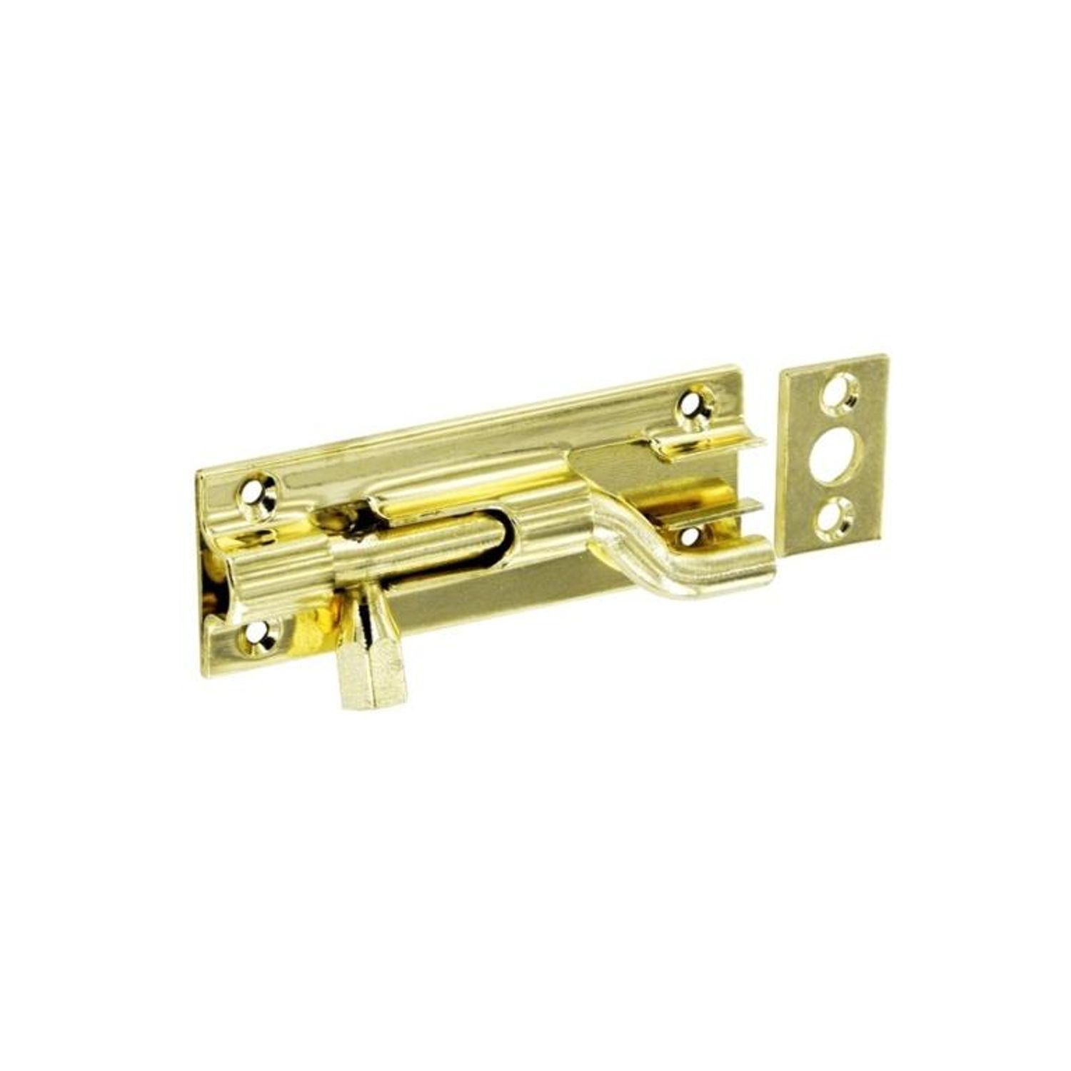 Securit Brass Door Bolt C - Gold