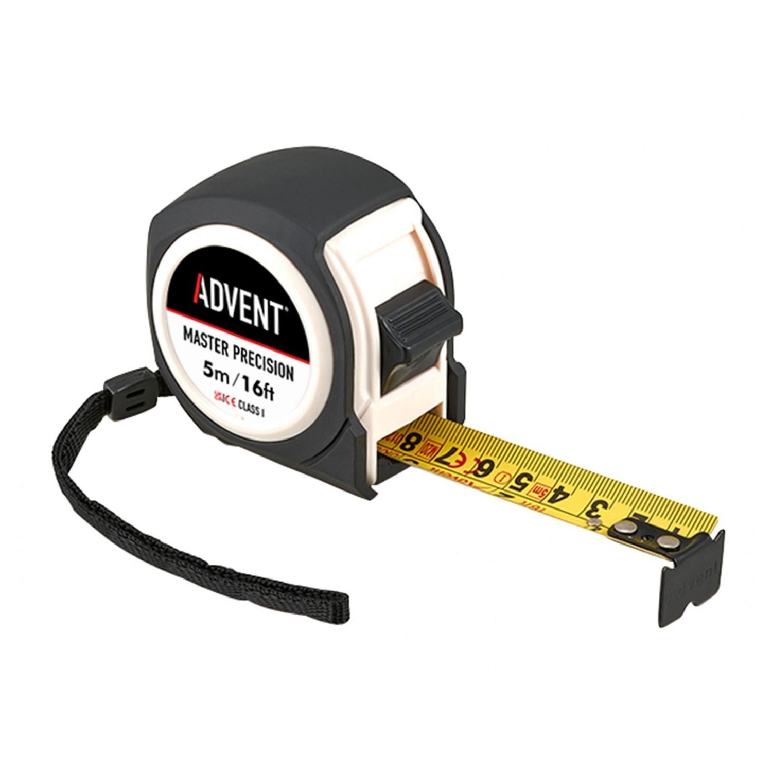 Advent Master Precision Class 1 Tape 5M/16Ft (Width 25Mm) A - Multi Colour