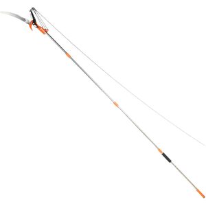 Manual Pole Saw Tree Pruner - 3.5M/11FT - Long Reach Pruning Saw with Scissor Head