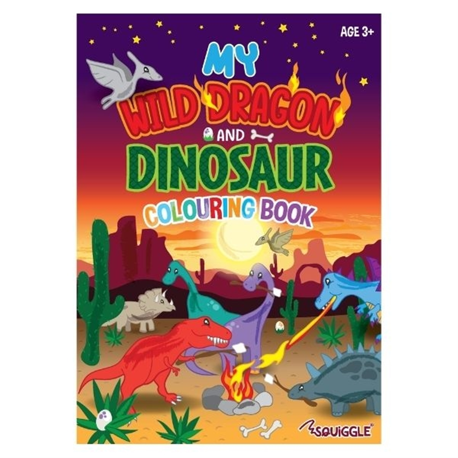 Pirates / Dragon Dinosaur Colouring Book Kids A4 40 Pages Activity - Image 4