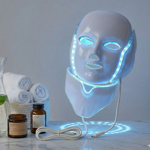 Dragodirect LED Face & Neck Mask for Skin Rejuvenation, Anti-Wrinkle, Acne
