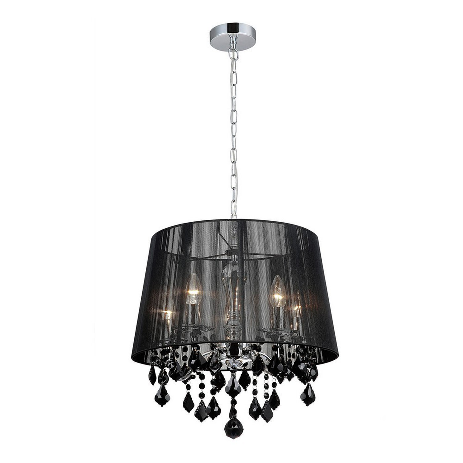 Italux Lighting Hanging Pendant Light Chrome - Chrome