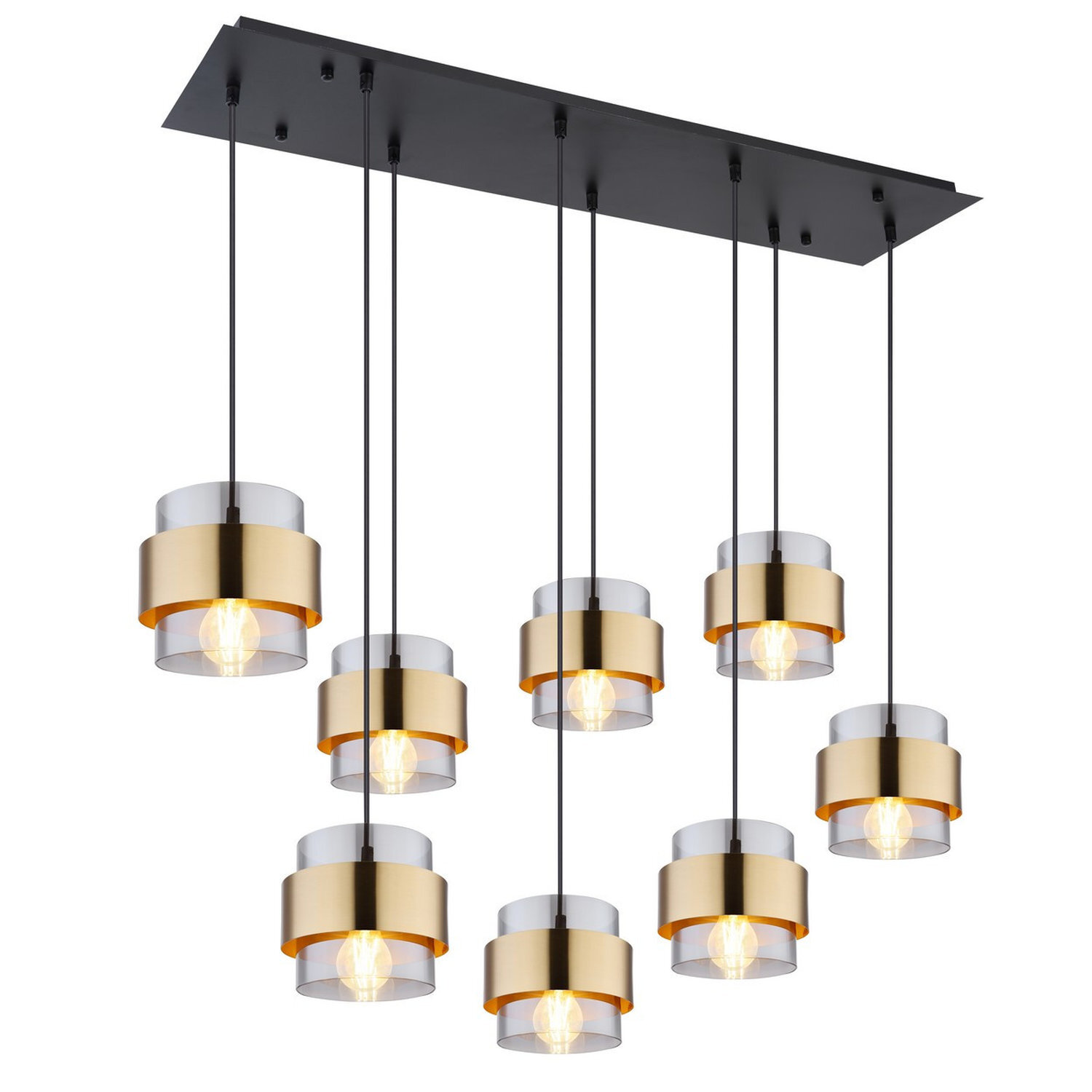 Globo Lighting Milley Pendant Light Brass