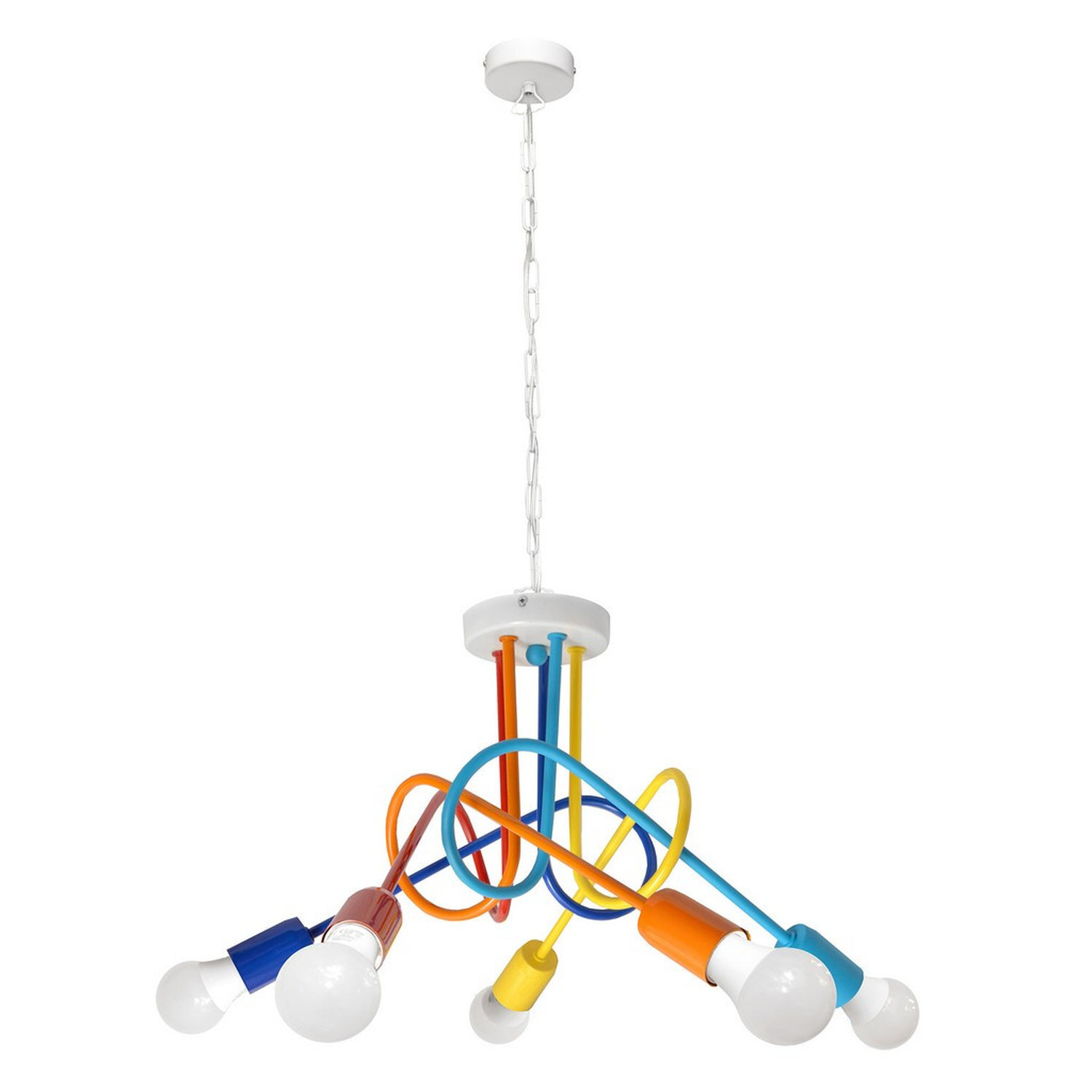 Helam Lighting Oxford Pendant Light Multi-Coloured