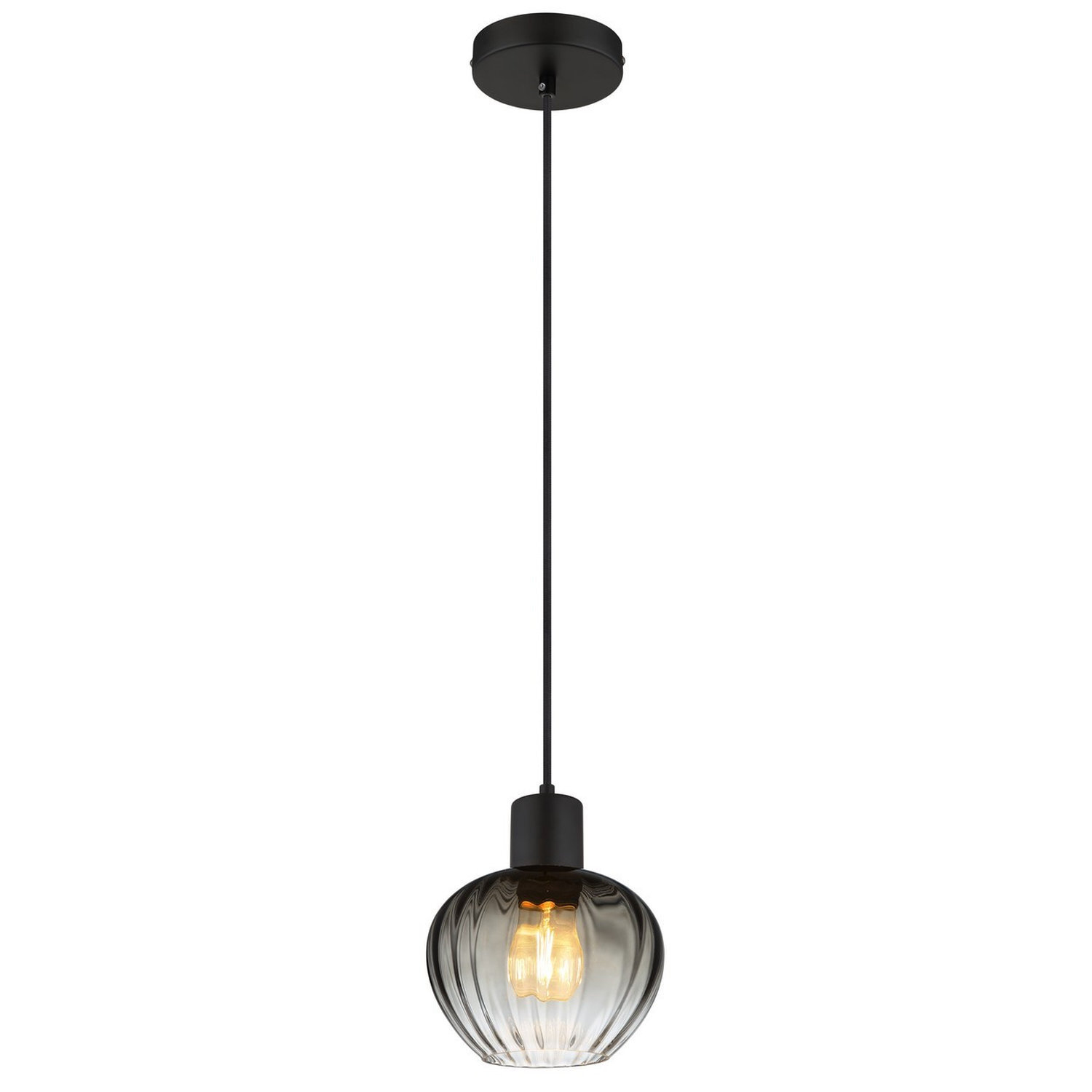Globo Lighting Pendant Light Black
