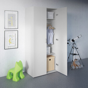 Space 2-Door Wardrobe