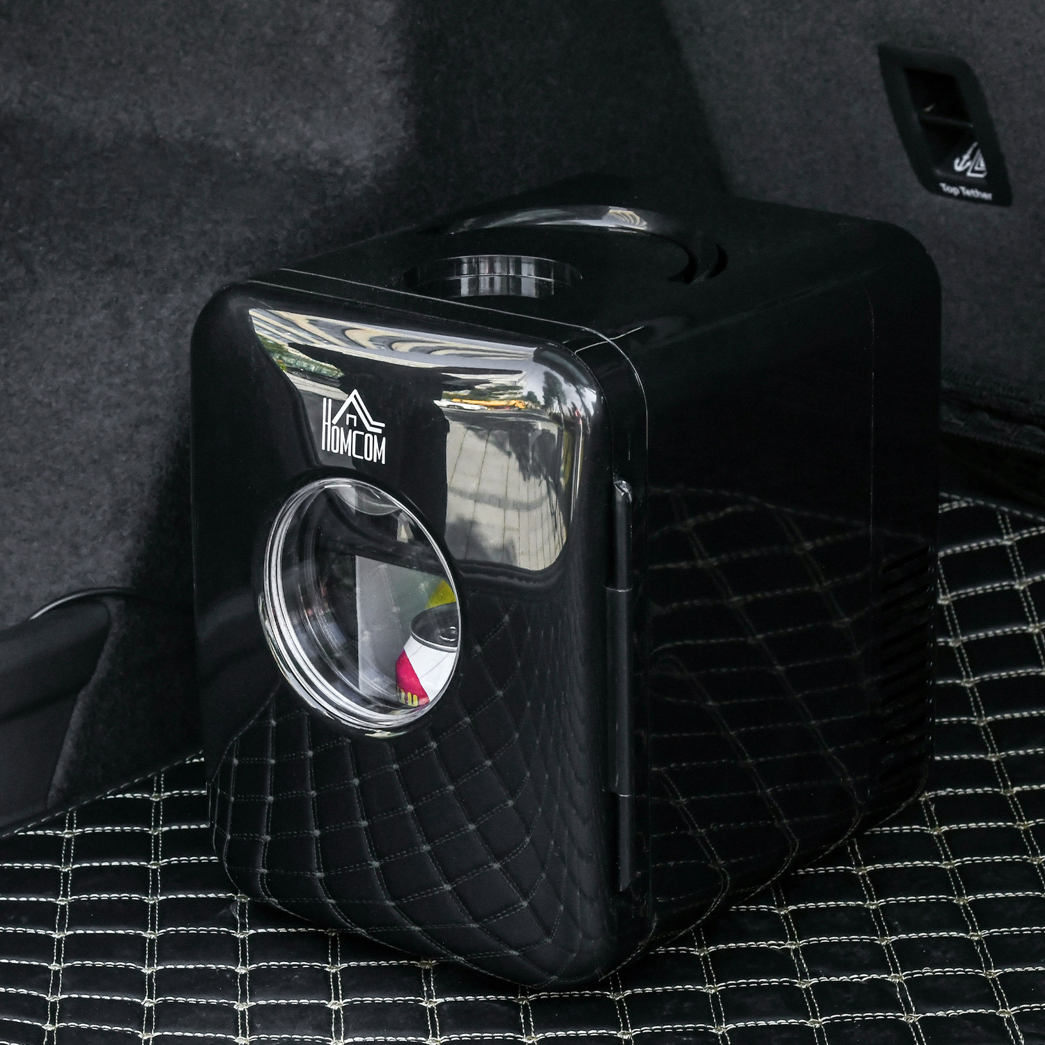 Image of 4 L 6 Can Mini Fridge - Black