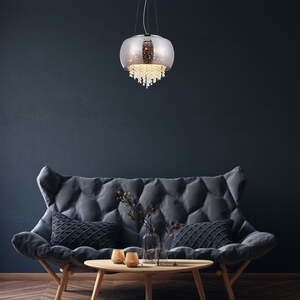 Milagro Pendant Lamp Starlight 3XE14 Chrome