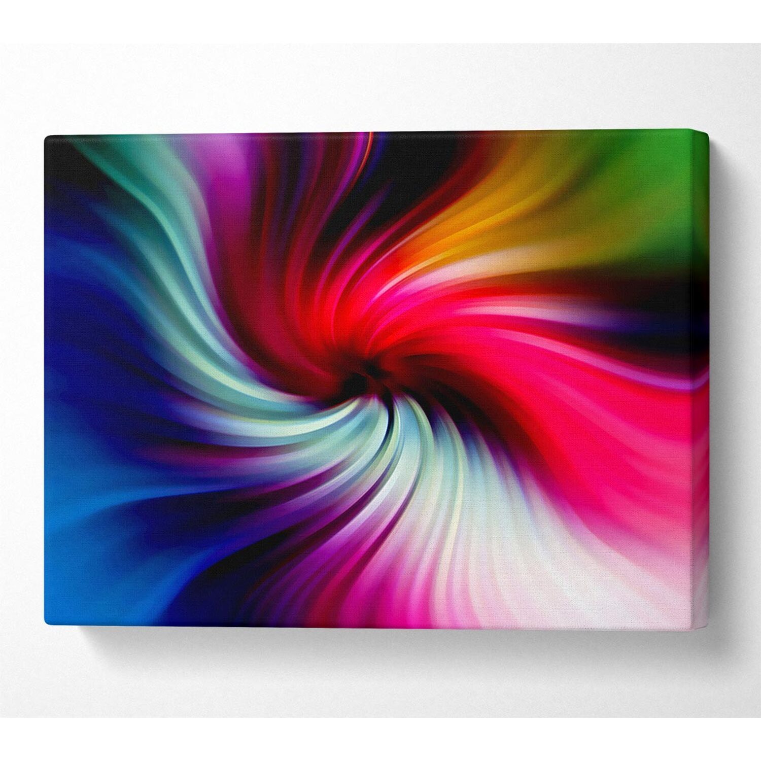Wallart-Direct - Aura Of Creation Canvas Print Wall Art - Yellow / 101.6cm thumbnail