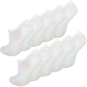 10 Pair Invisible No Show Breathable Cotton Socks