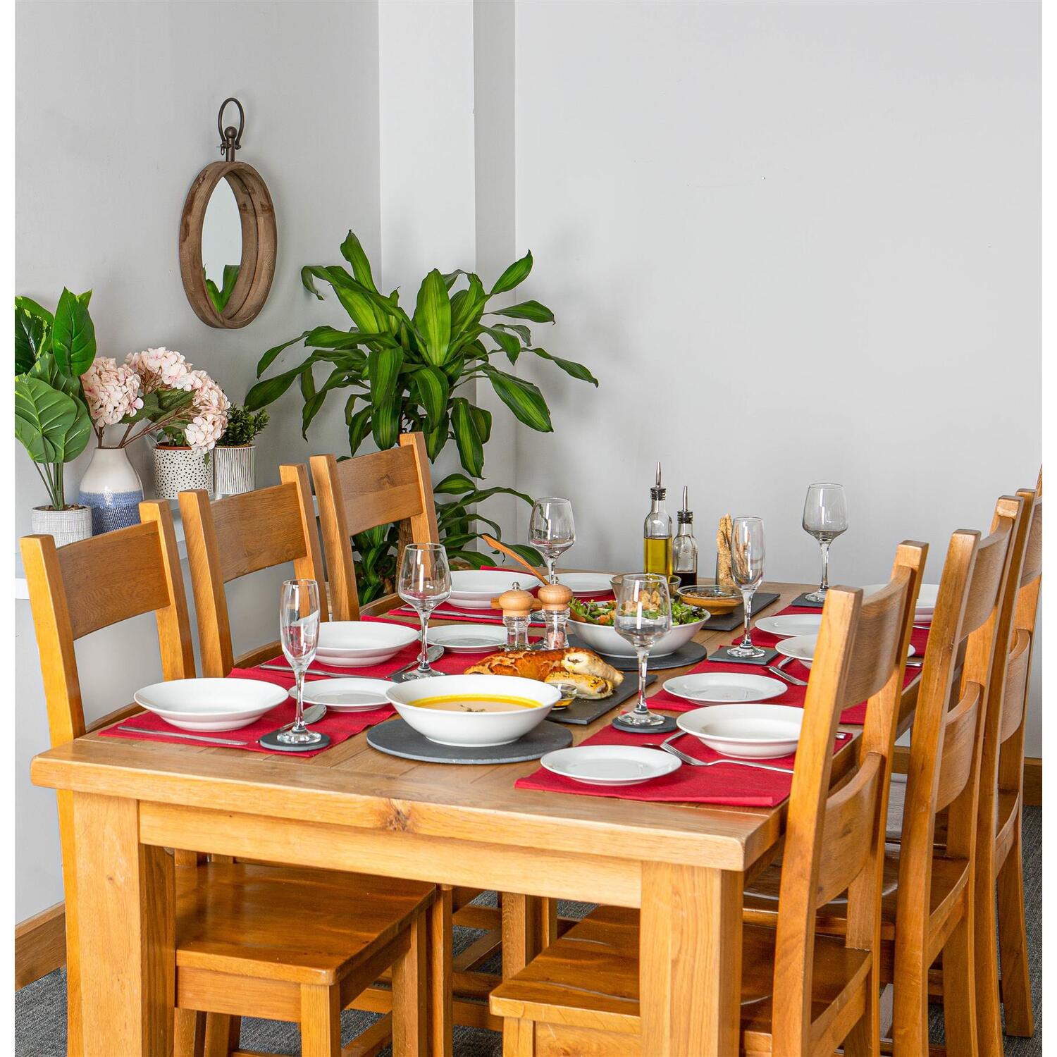 Image of Cotton Fabric Placemats Pack of 6&hellip;