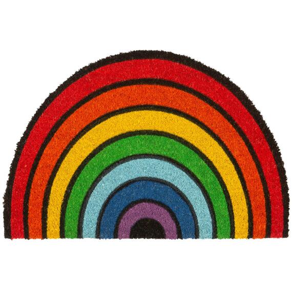 60x40cm Coir Half Moon Door Mat