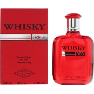 Evaflor Whisky Red Eau De Toilette 100ml Spray For Him