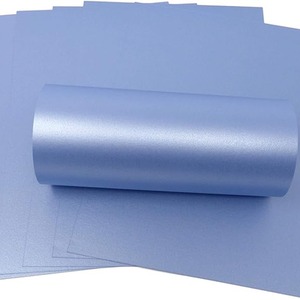 10 Blue Double Sided A4 Card