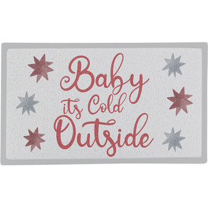 Baby it's Cold Outside Indoor Outdoor Doormat