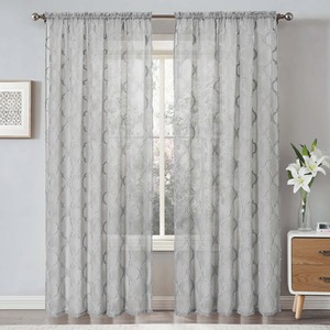 Shabby Chic Tuft Voile Panel