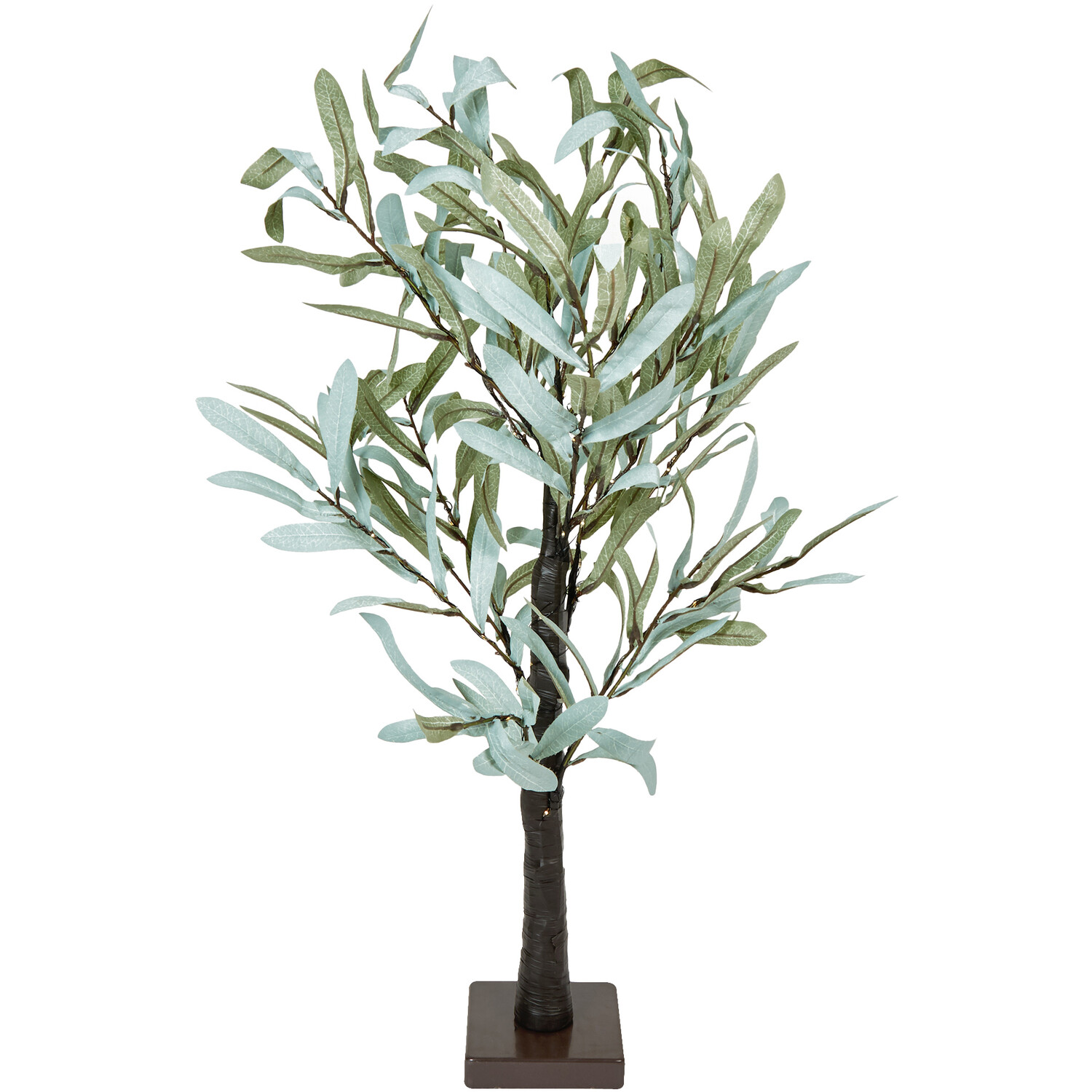 Led Frosted Leaf Tree
