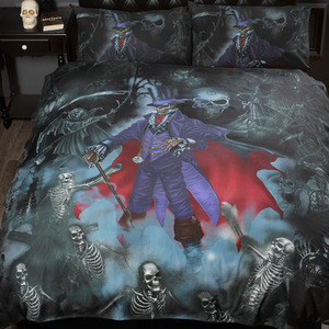 Alchemy Magistus Duvet Cover Set Gothic Skeleton