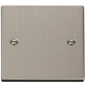 Stainless Steel 1 Gang Blank Plate