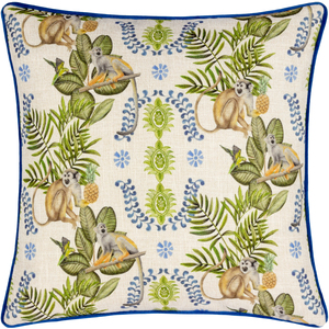 Valera Lagos Monkey Tropical Cushion