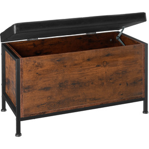 Storage Bench Calico - Padded Seat, 81.5x41.5x50.5cm