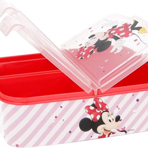 Minnie Mouse 2 / Minnie Mouse 2 Official Licenced Minnie Mouse-2 3-Compartment School Lunch Box shot 7564111