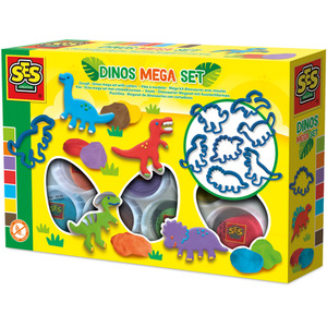 Dinos Dough Mega Set With Cutters