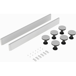 Shower Tray Leg Set For 700 900mm Square Rectangular Resin Trays White