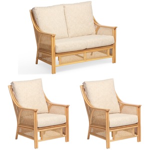 Chester 2 Seater Suite in Cotton Cream