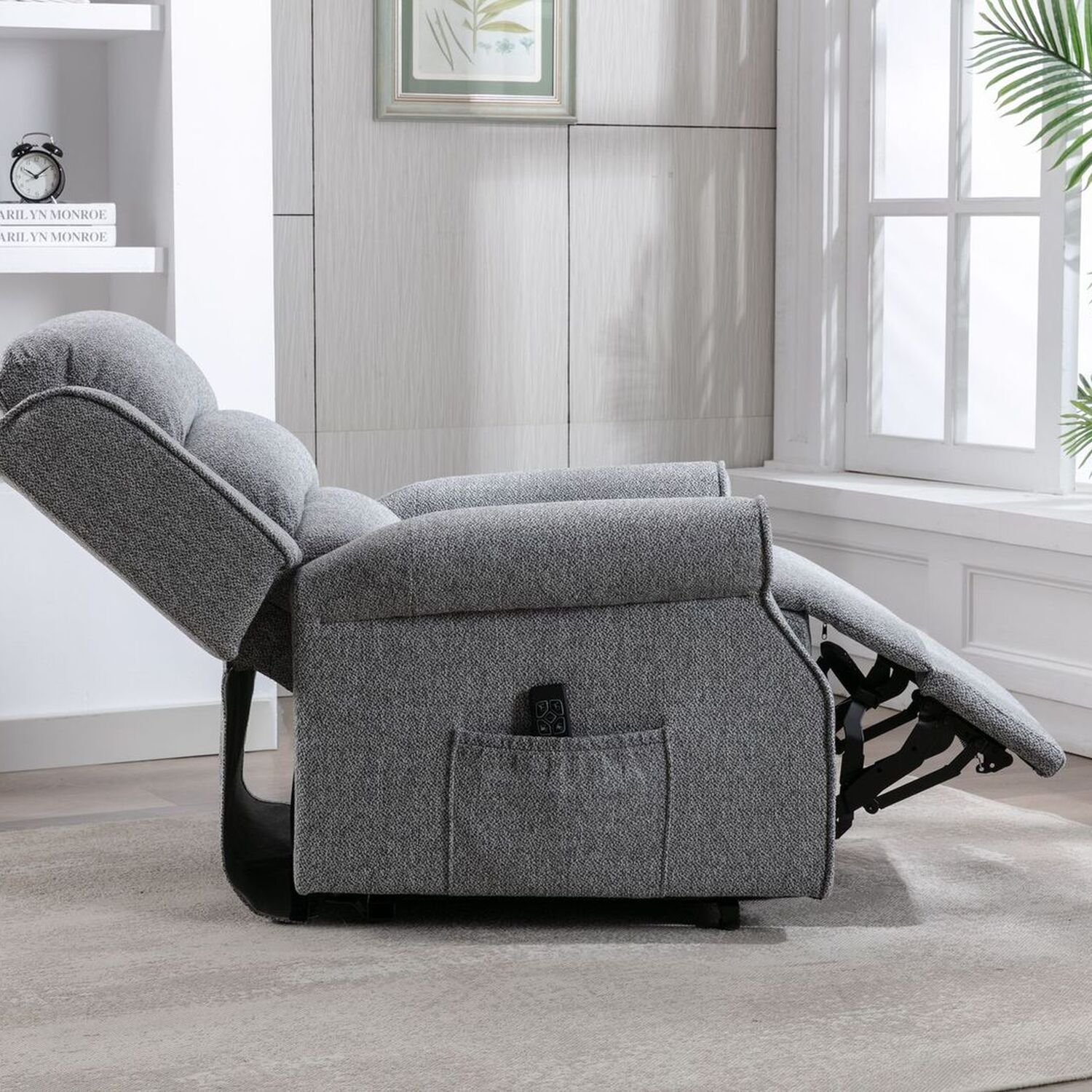 Belmont Riser Recliner - Grey