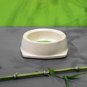 Bamboo Eco Friendly Pet Bowl 150ml - Cream Neutral colour