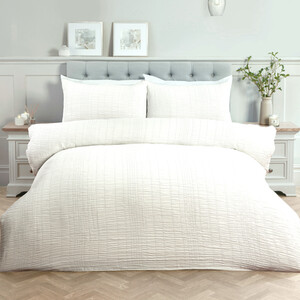 Estelle Seersucker Duvet Set