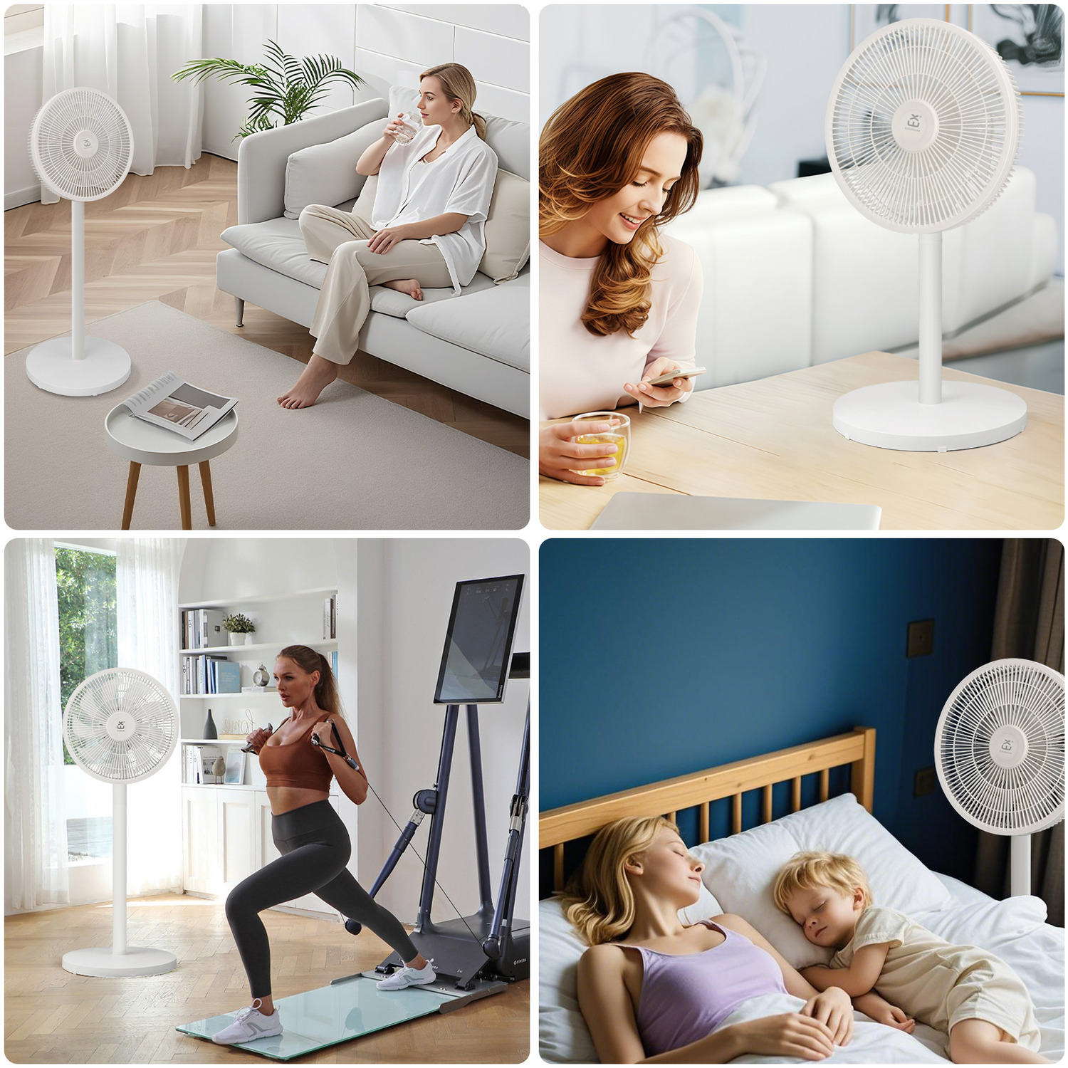 Minimalist Stand Fan