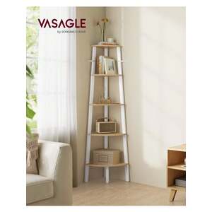 VASAGLE 5-Tier Ladder Corner Shelf