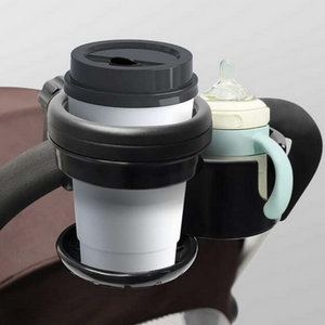 Universal Stroller Double Cup Holder Stroller Accessory