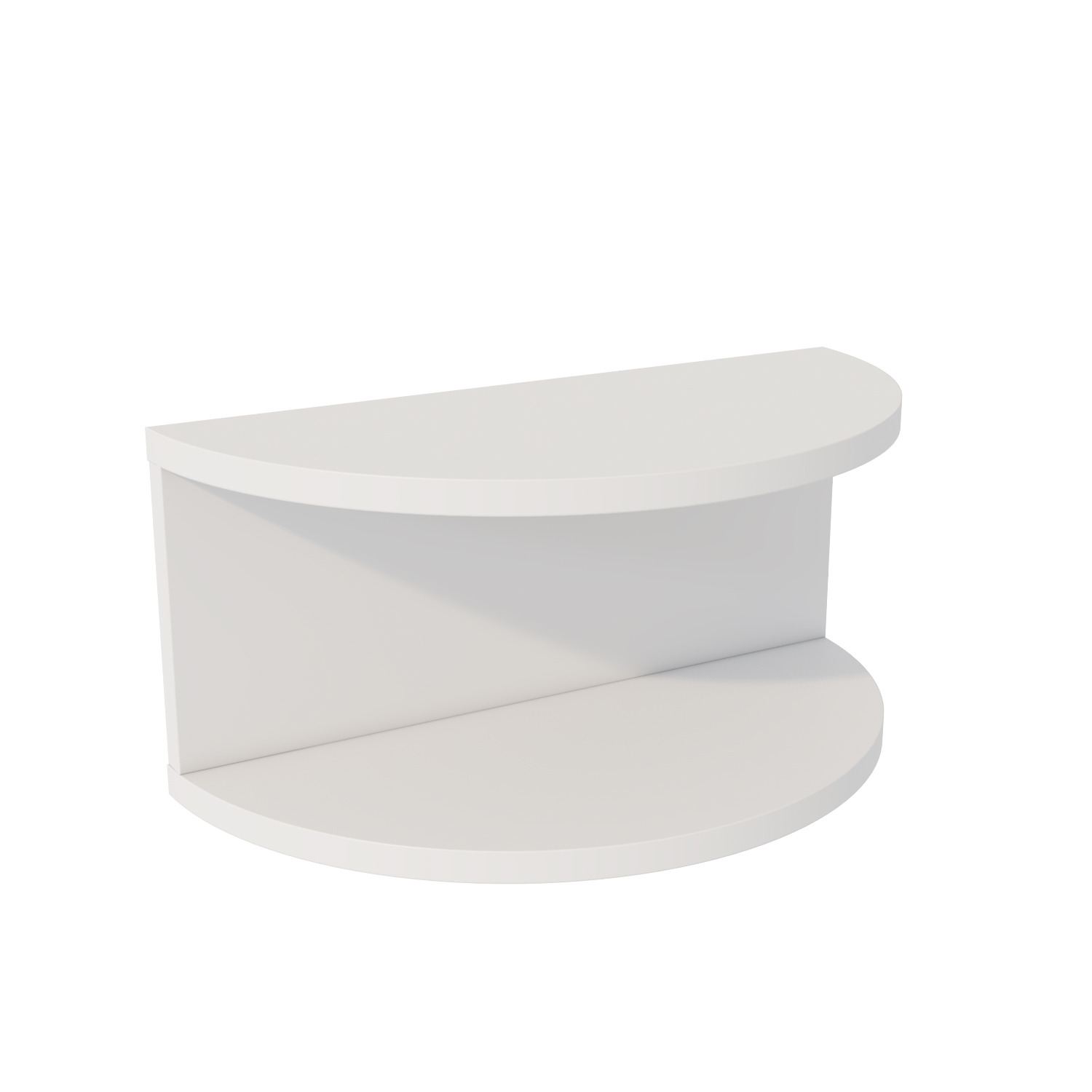 Bella Floating Nightstand - White