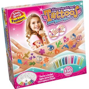 Shimmering Mini Pearl Tattoos