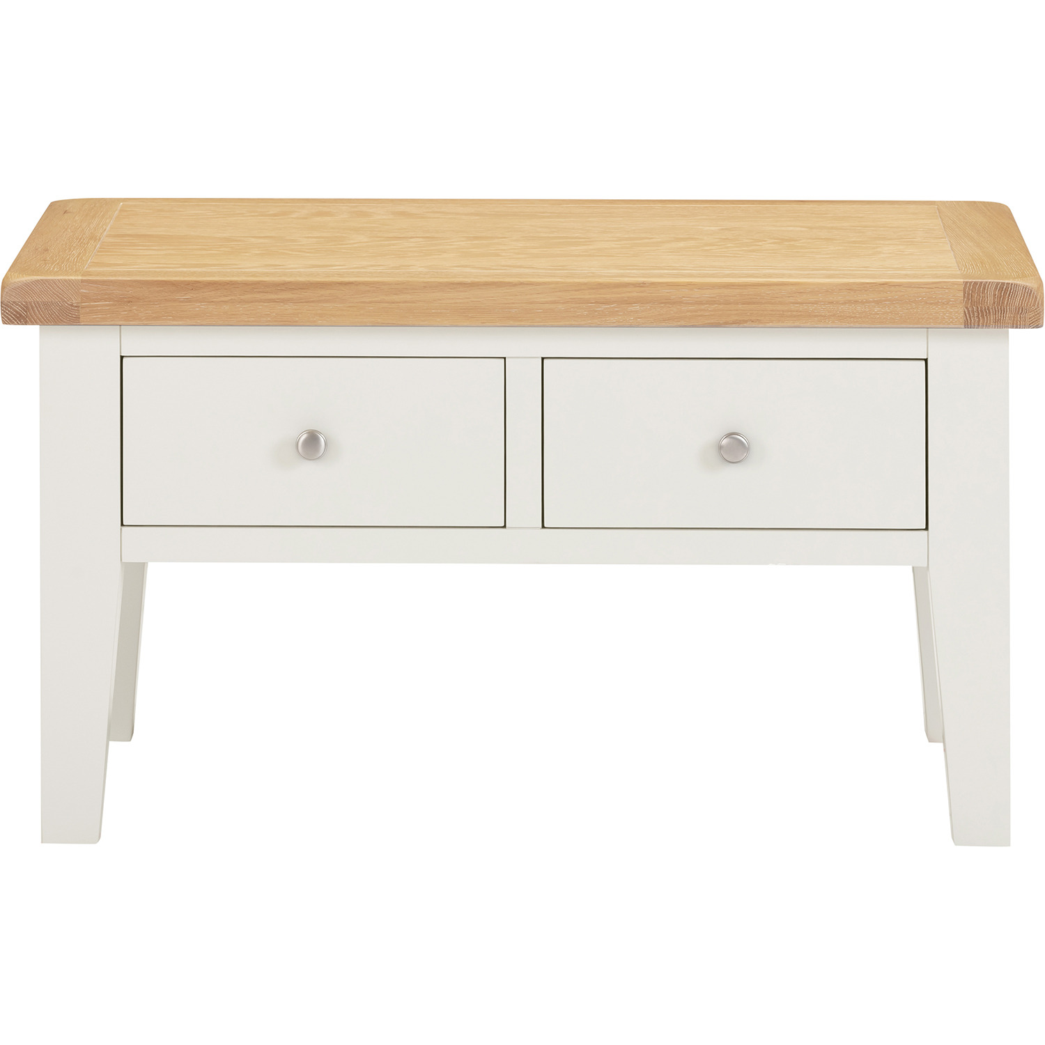 Windsor 2 Drawer Coffee Table Fully Assembled - Ivory