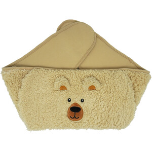 Fluffy Teddy Wrap Hot Water Bottle