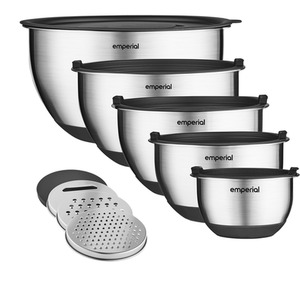Emperial Mixing Bowls Meal Prep Set Of 5