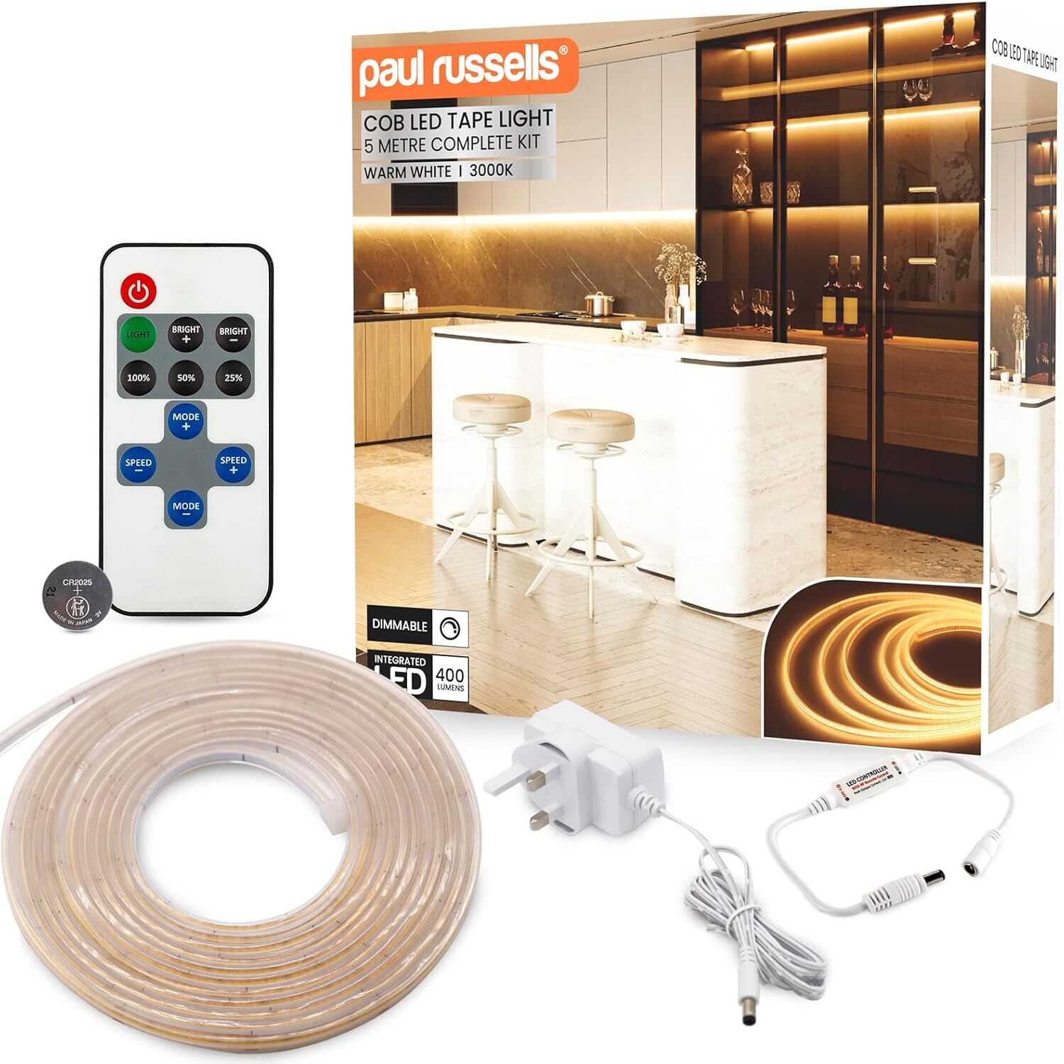 Image of 25W, COB LED Strip, 5 Metre,&hellip;