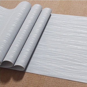 Lifeideas Roll of Minimalist Non Woven Fabric Striped Wallpaper
