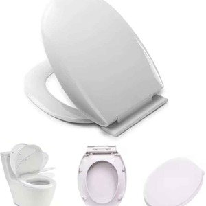 Soft Close Oval Toilet Seat Plastic