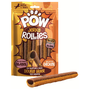 Pow Jerky Rollies Dog Treats